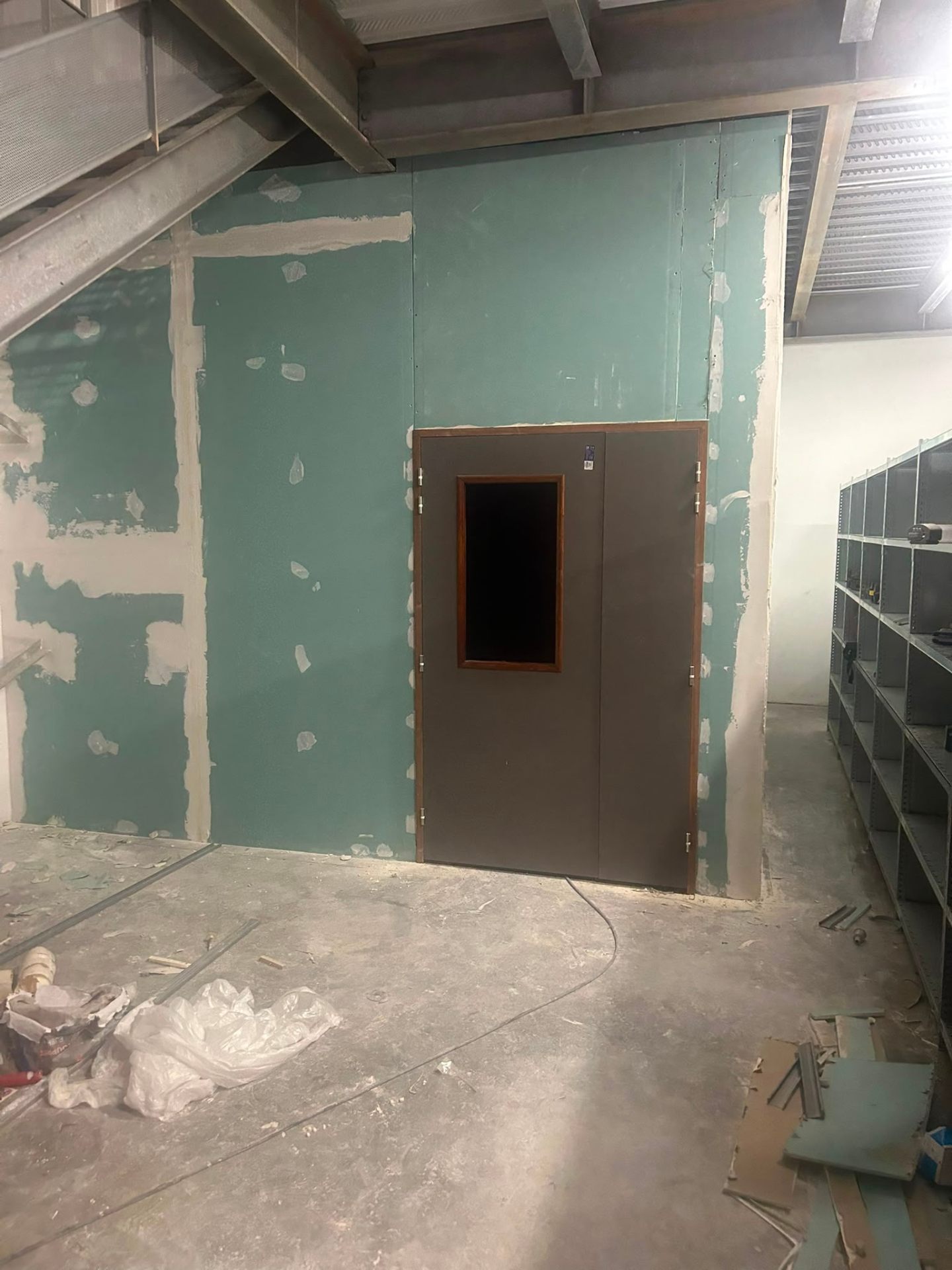 Construction — Cloison placo & pose de porte